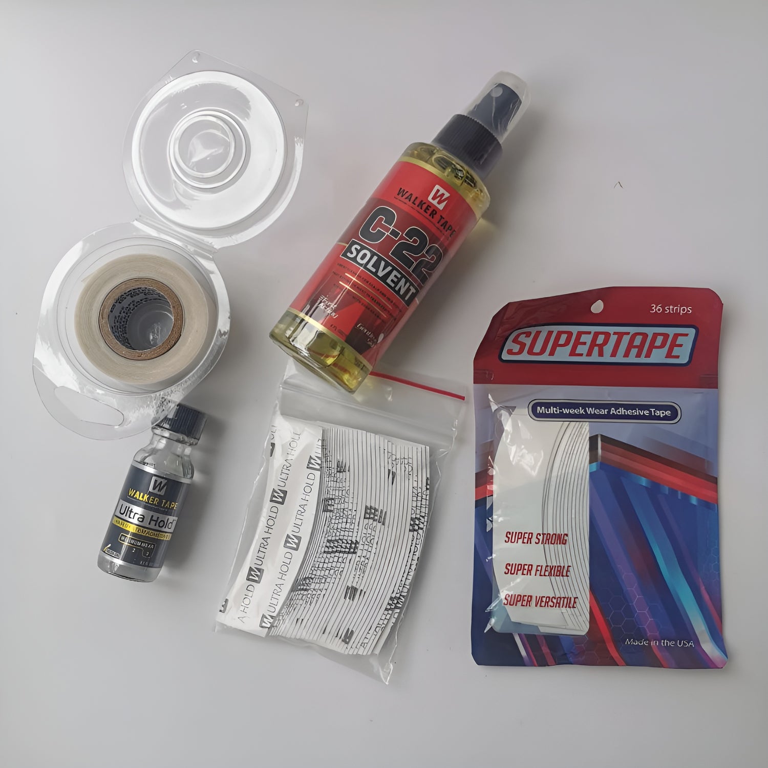 Glue, Tape, Remover & Accessorier - Natural Hair and Wigs
