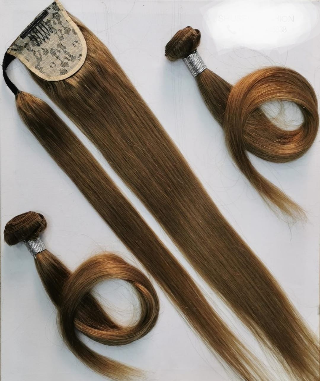 Ponytails Hair Virgin Italian Human Hair Ponytail Extension For Women's