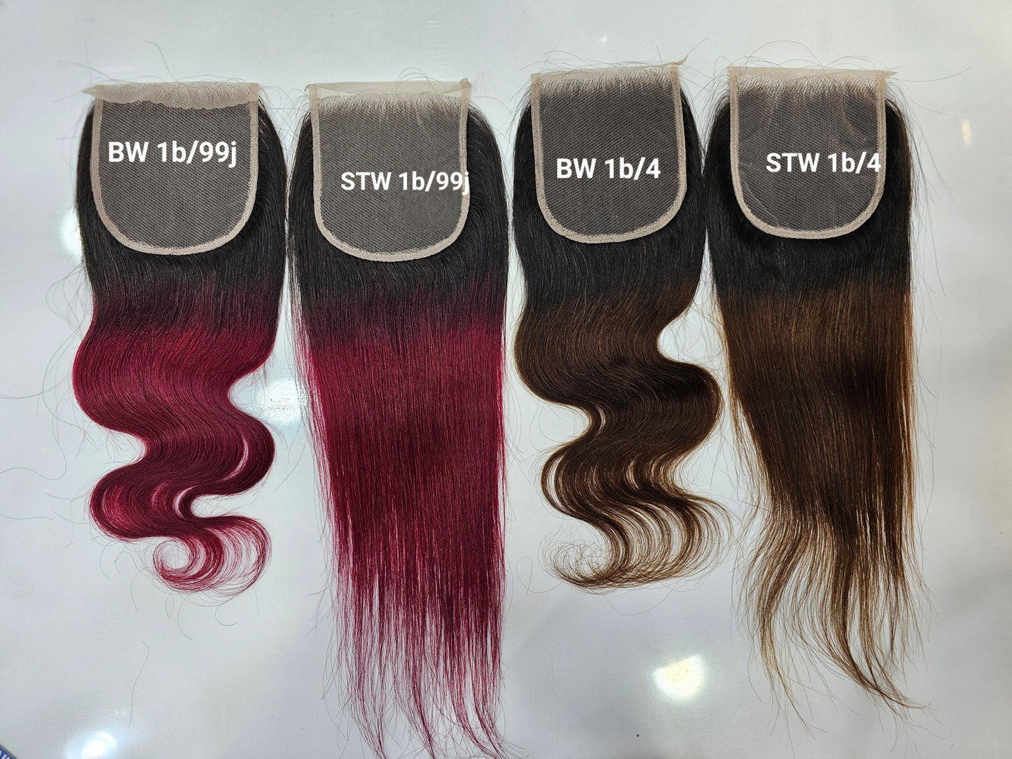 Closures for Bundles Human Hair Extensions Closures Hair Italian 4x4 - Natural Hair and Wigs