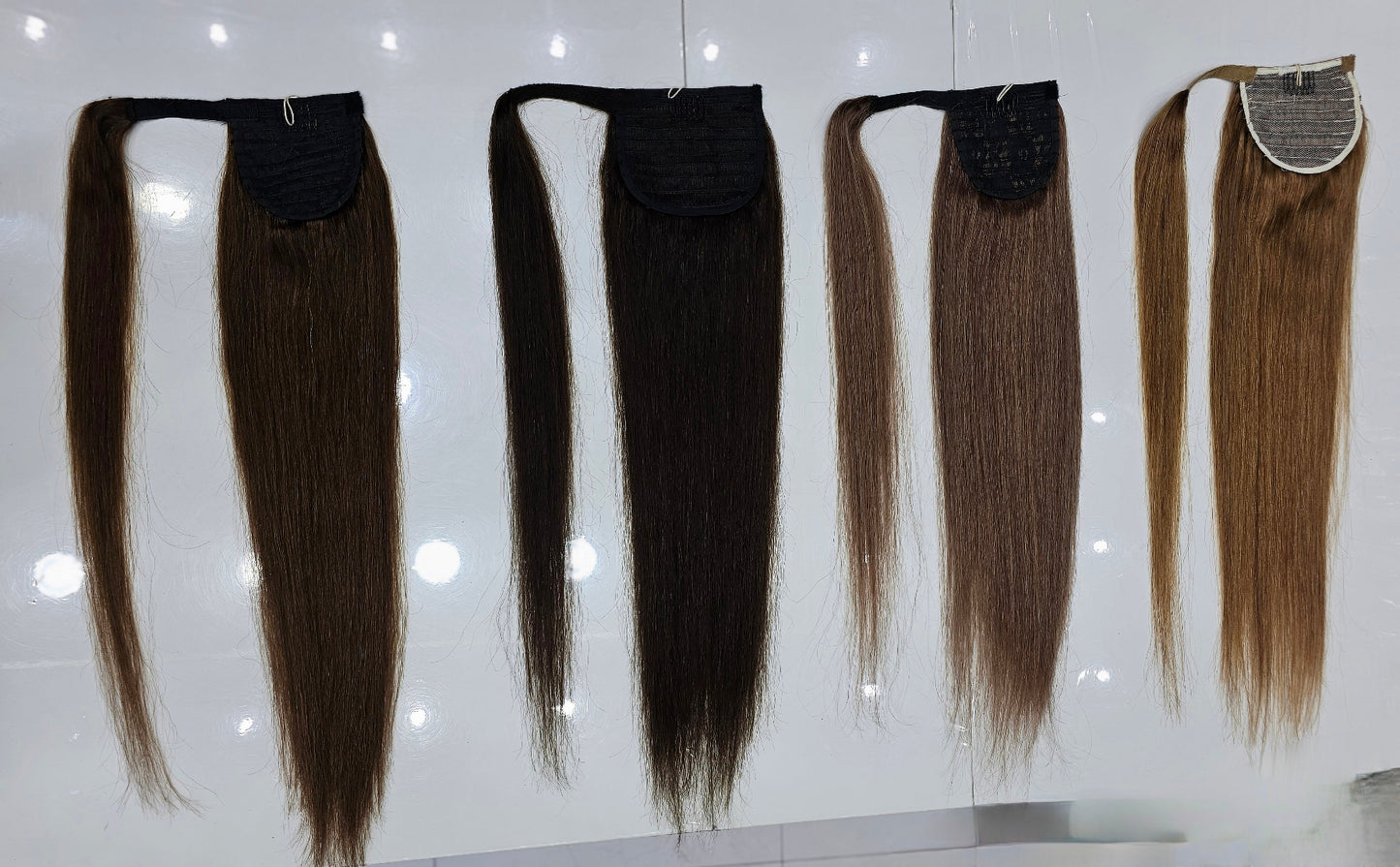 Ponytails Hair Virgin Italian Human Hair Ponytail Extension For Women's - Natural Hair and Wigs