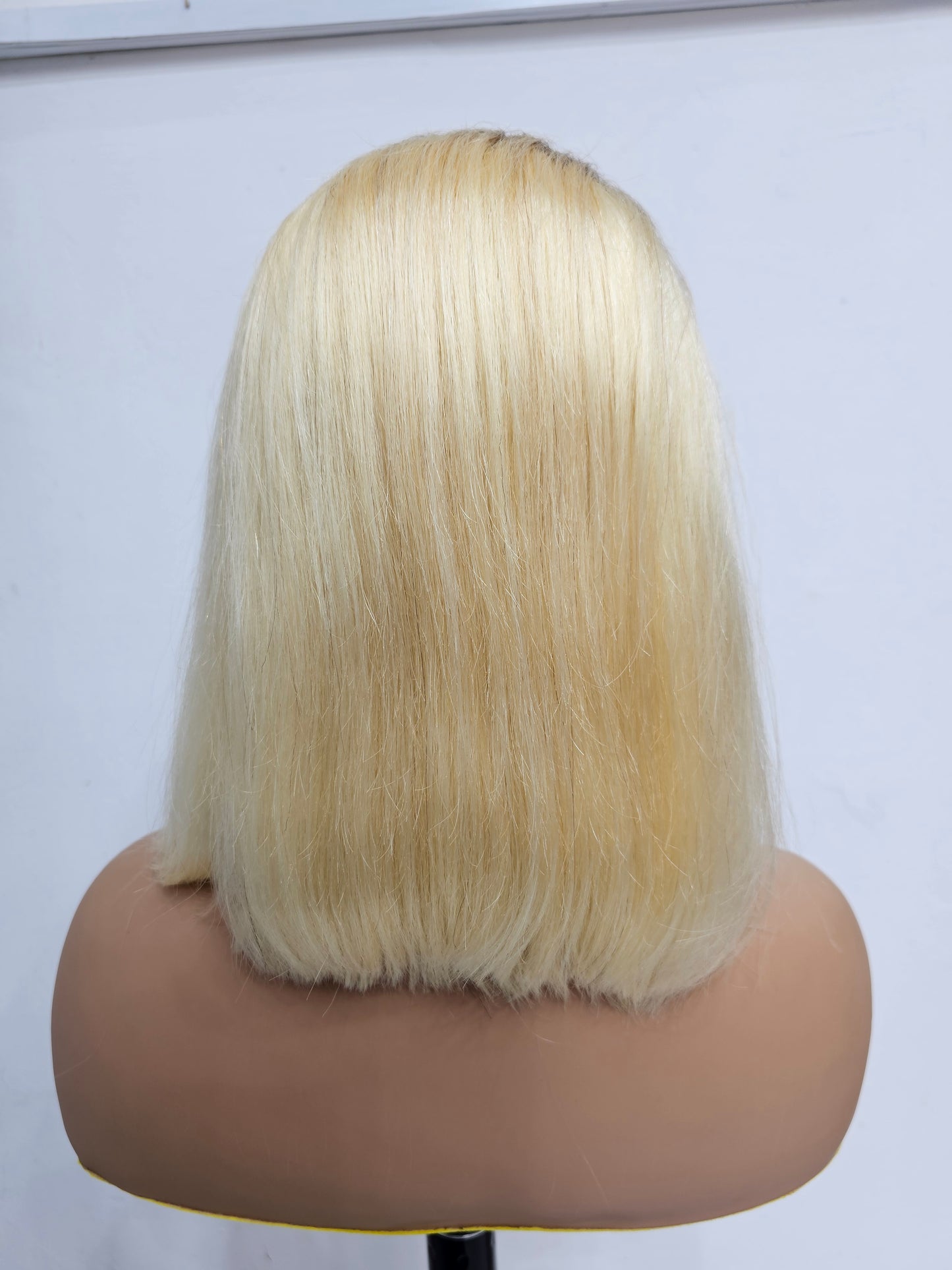 blonde bob human hair wig for black women near me