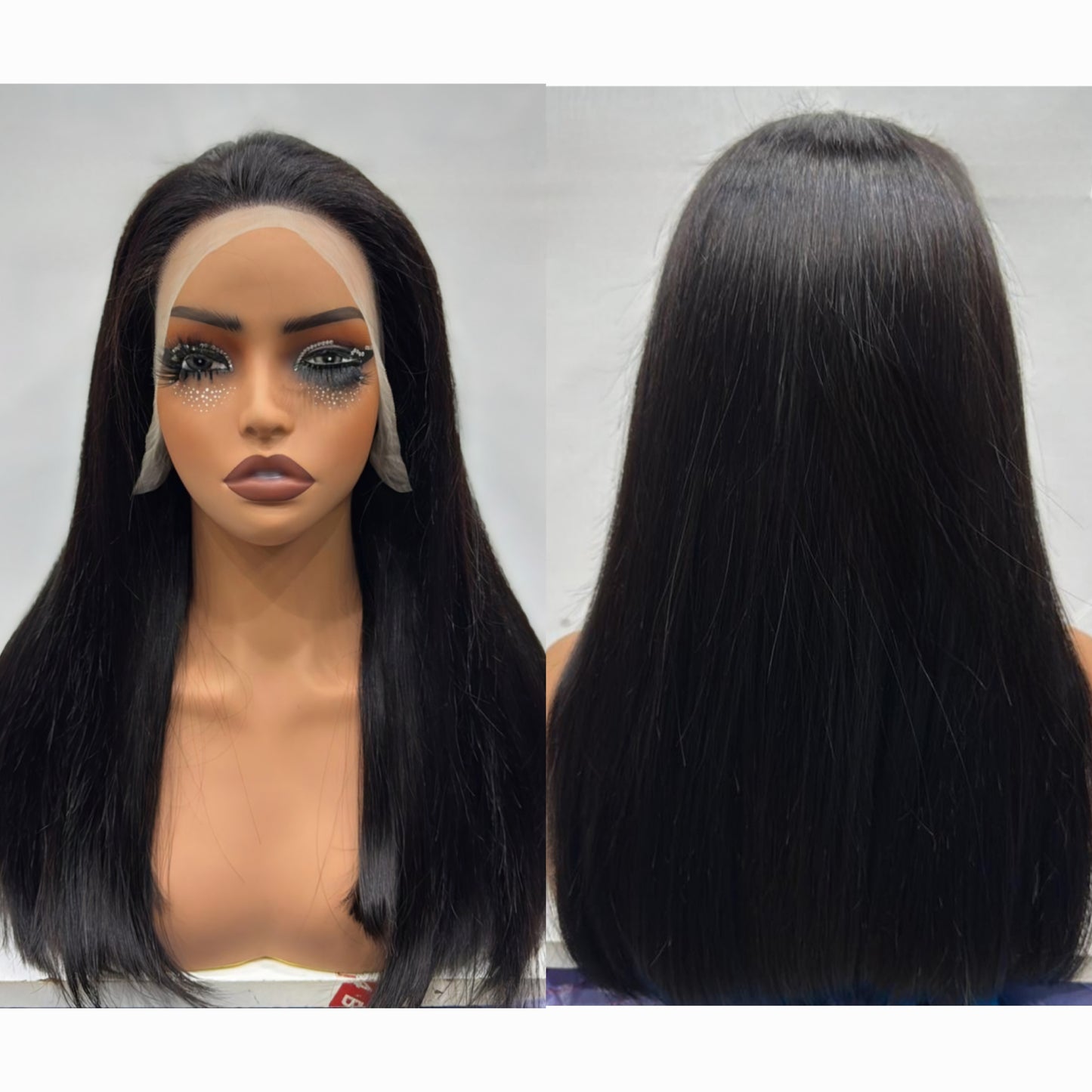 High Volume Premium Quality Russian HD Human Hair Lace Front Wig Dubai - Natural Hair and Wigs