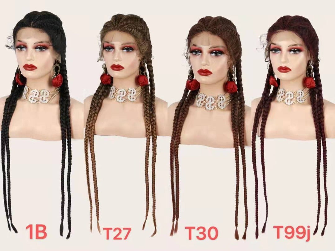 Synthetic Braided Wigs for Women's in Dubai ( UAE ) - Natural Hair and Wigs