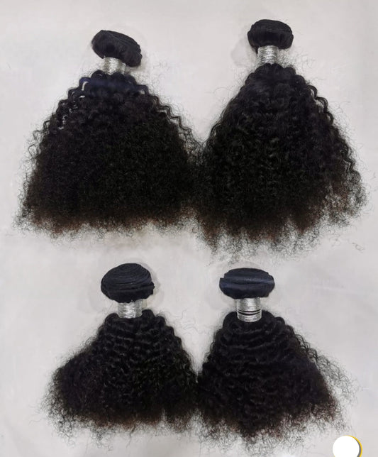 Afro Kinky Human Hair Bundles Italian Afro Kinky Weaving Hair Bundle Natural Hair and Wigs