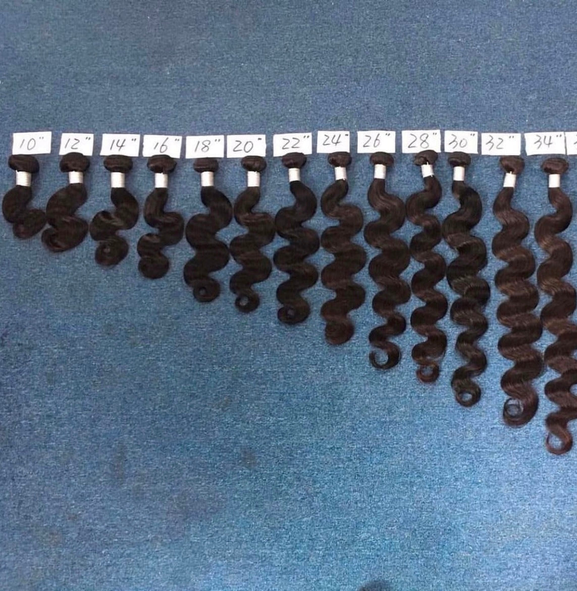 Body Wave Bundles Virgin Italian Human Hair Body Wave Weave In Dubai - Natural Hair and Wigs