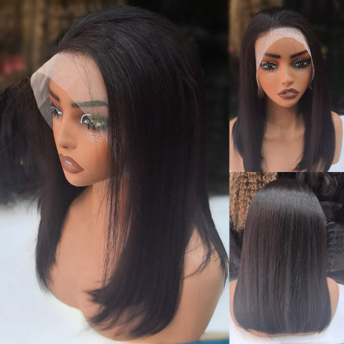 Double Drawn Bob Wig - Natural Hair and Wigs