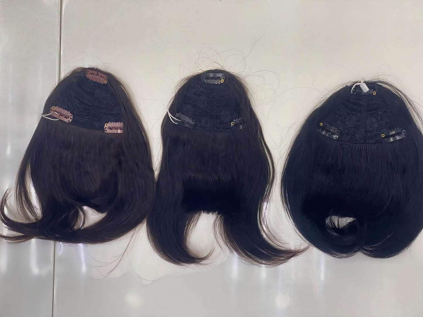 Thicker Bang Human Hair Bang for Women Forehead In UAE Fringe Hair - Natural Hair and Wigs