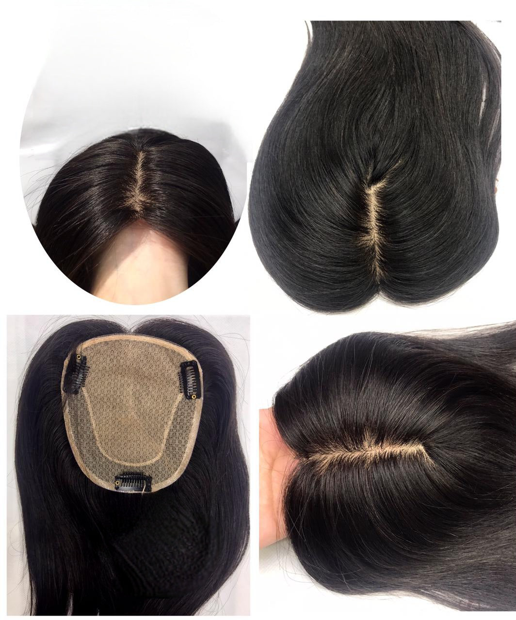 Premium Quality Vietnamese Natural Human Hair Topper For Women's - Natural Hair and Wigs