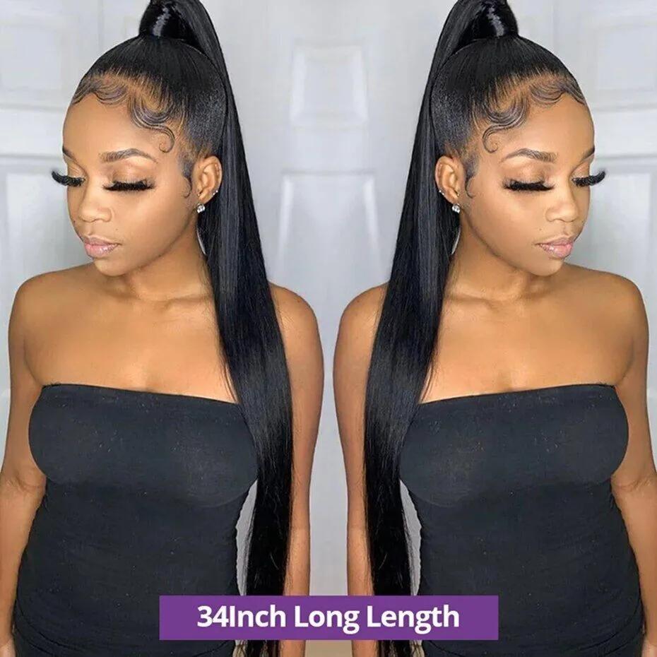 360 Lace Wig Premium Quality Pre-plucked Human Hair - Natural Hair and Wigs