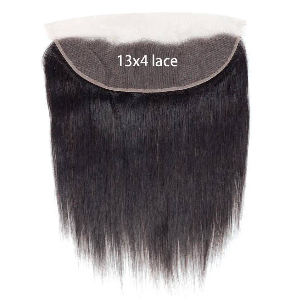 Virgin Italian Human Hair Natural Color Pre-Plucked HD Lace Frontals In Dubai - Natural Hair and Wigs