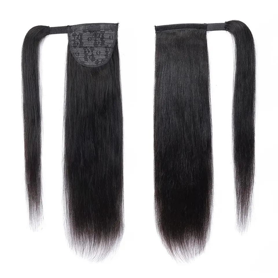 Best Quality Natural Human Hair Ponytails For Women's Ponytail Hair