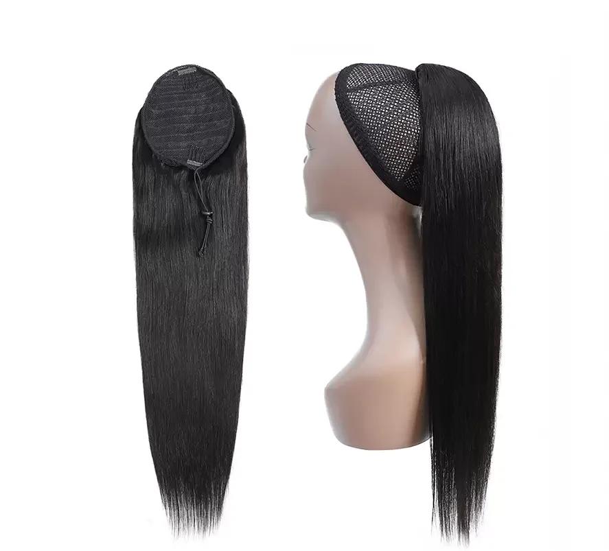 Human Hair Ponytails Premium Quality Italian Human Hair For Women - Natural Hair and Wigs