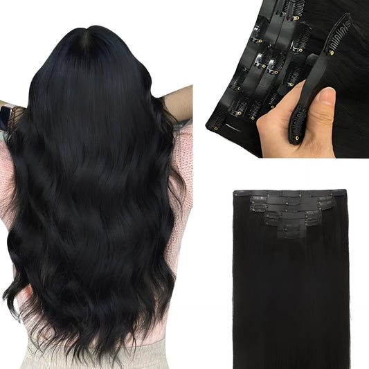 Best Seamless Clip in Extensions UAE Seamless Clips On Hair Extensions - Natural Hair and Wigs