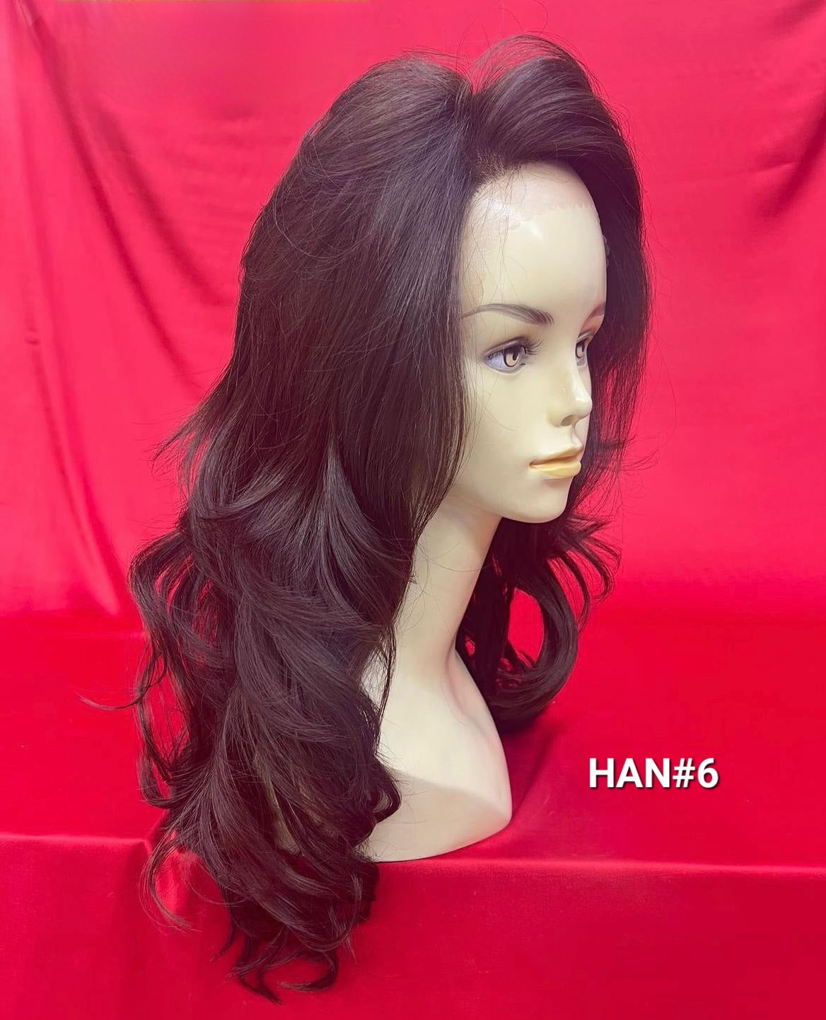 Synthetic and Human Colors mix Lace Wigs In DUBAI
