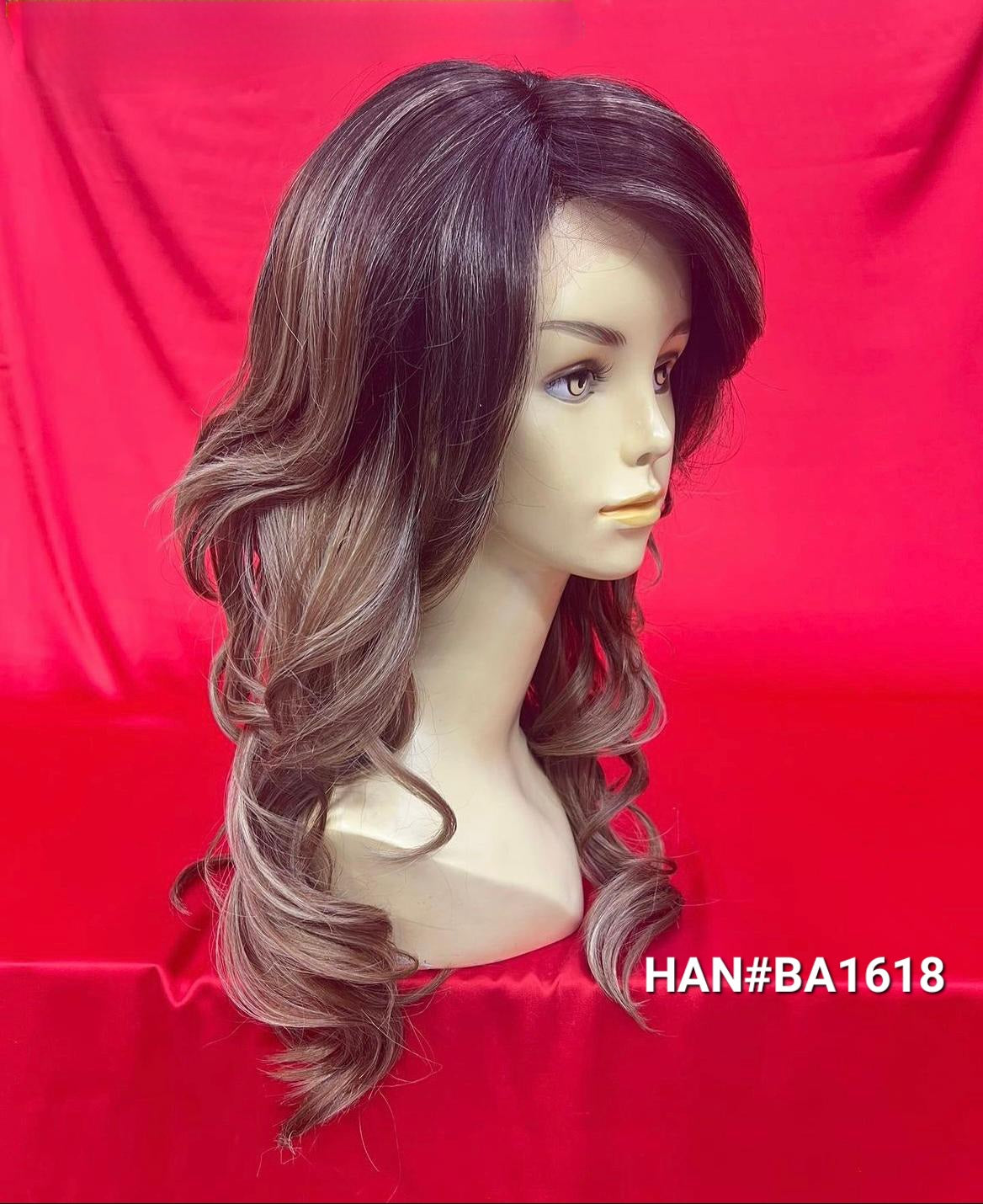 Ombre Synthetic and Human Colors mix Lace Wigs In DUBAI