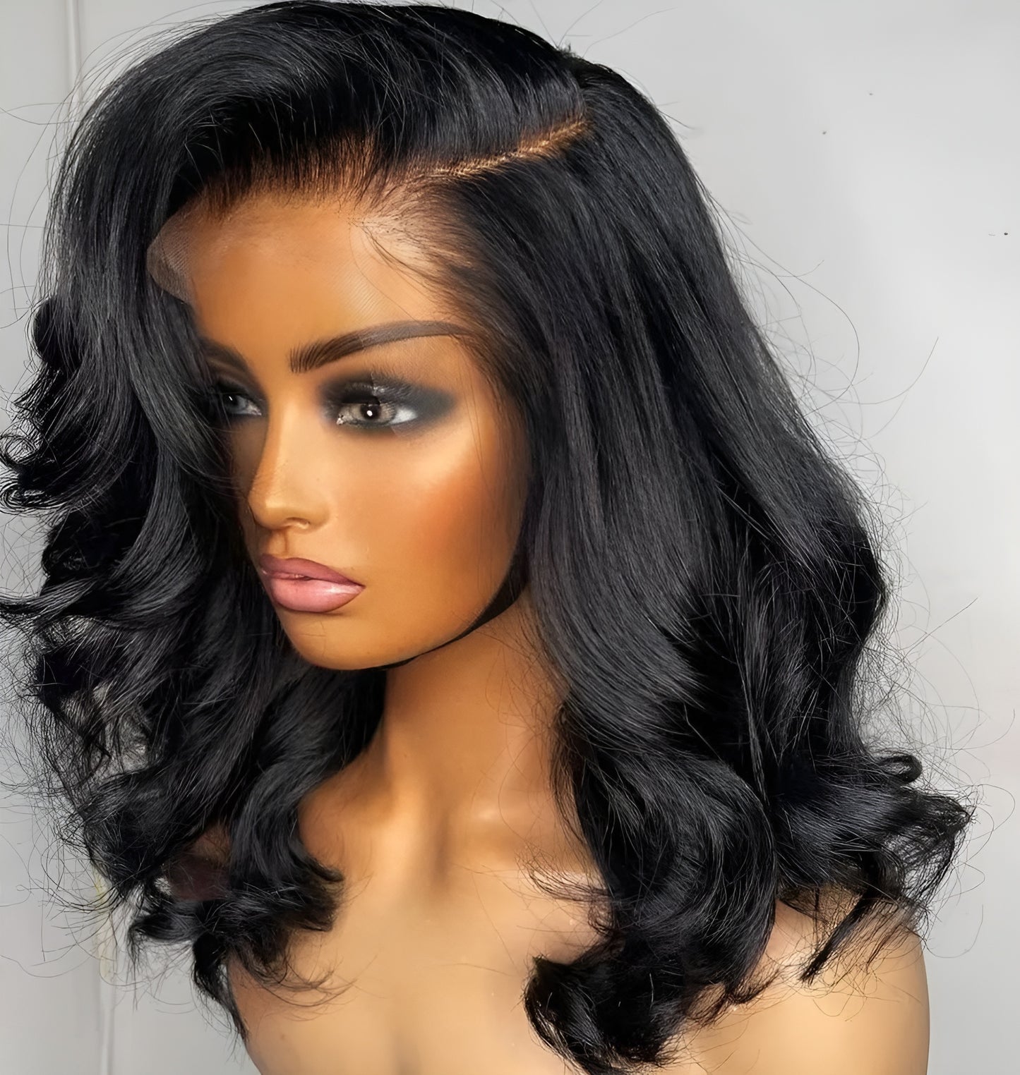 Pre-plucked Glueless Front Lace Wigs Premium Quality Vietnamese Hair - Natural Hair and Wigs