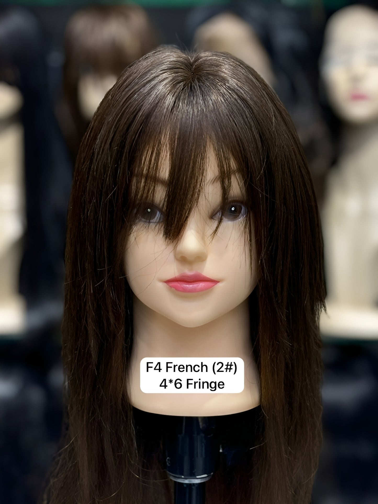 Human Hair Bang for Women Front Fringe Style Dubai Bang Hair Extension - Natural Hair and Wigs