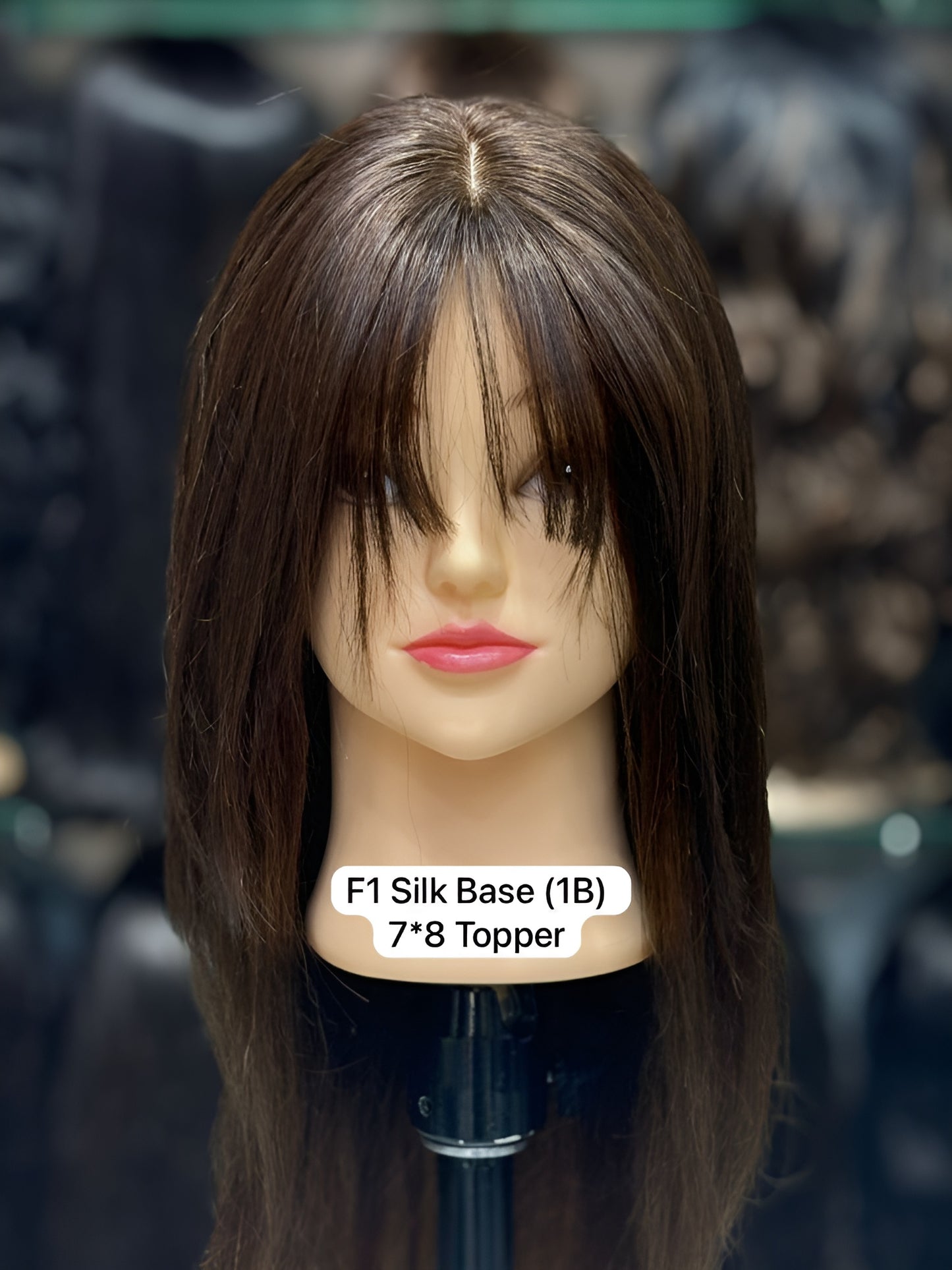 Human Hair Bang for Women Front Fringe Style Dubai Bang Hair Extension - Natural Hair and Wigs
