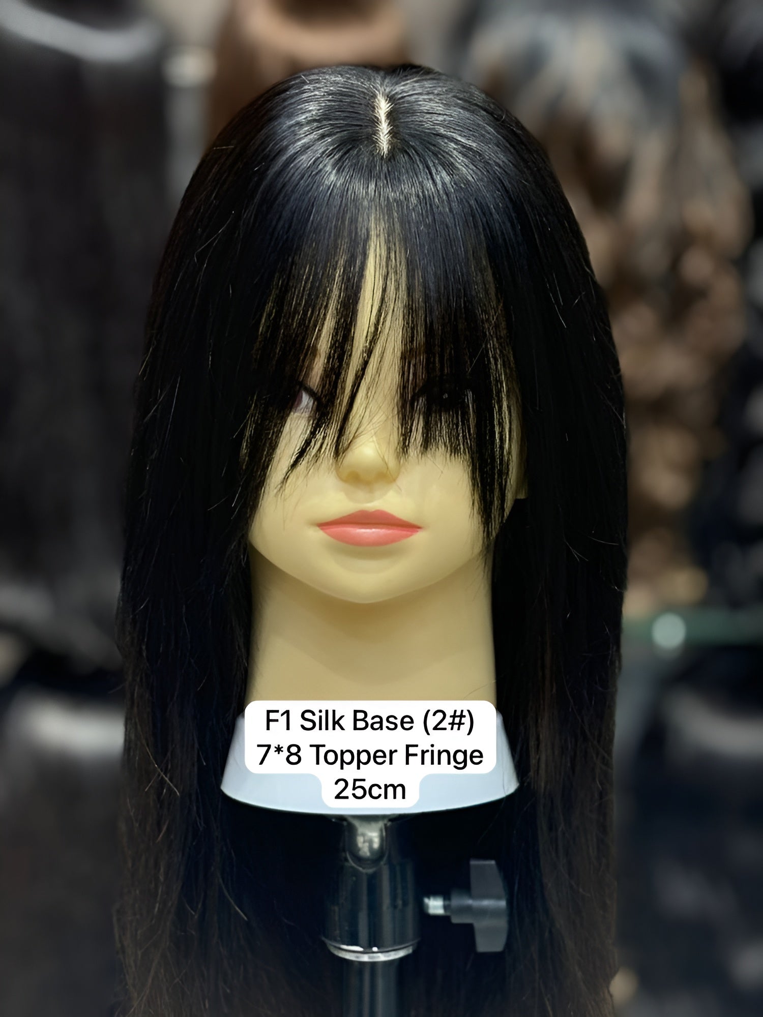 Human Hair Bang for Women Front Fringe Style Dubai Bang Hair Extension - Natural Hair and Wigs