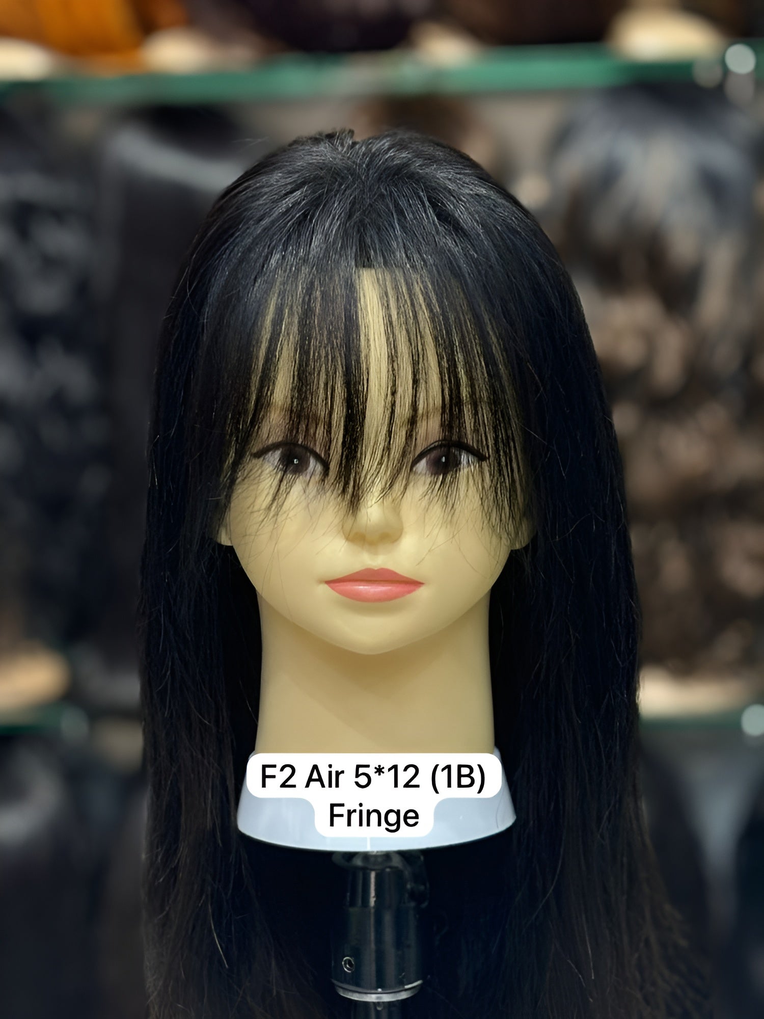 Human Hair Bang for Women Front Fringe Style Dubai Bang Hair Extension - Natural Hair and Wigs