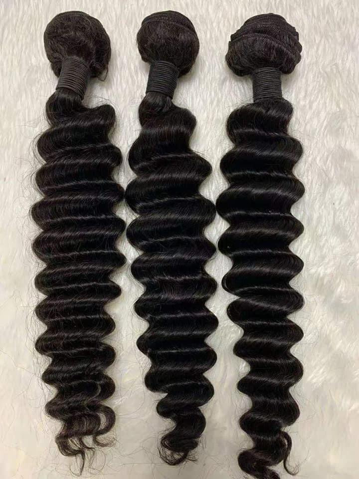 Virgin Peruvian Cruly Boundless Human Hair Extensions In Dubai - Natural Hair and Wigs