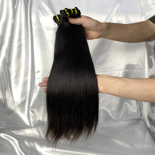 Vietnamese Natural Human Hair Premium Quality Bone Straight Bundles - Natural Hair and Wigs