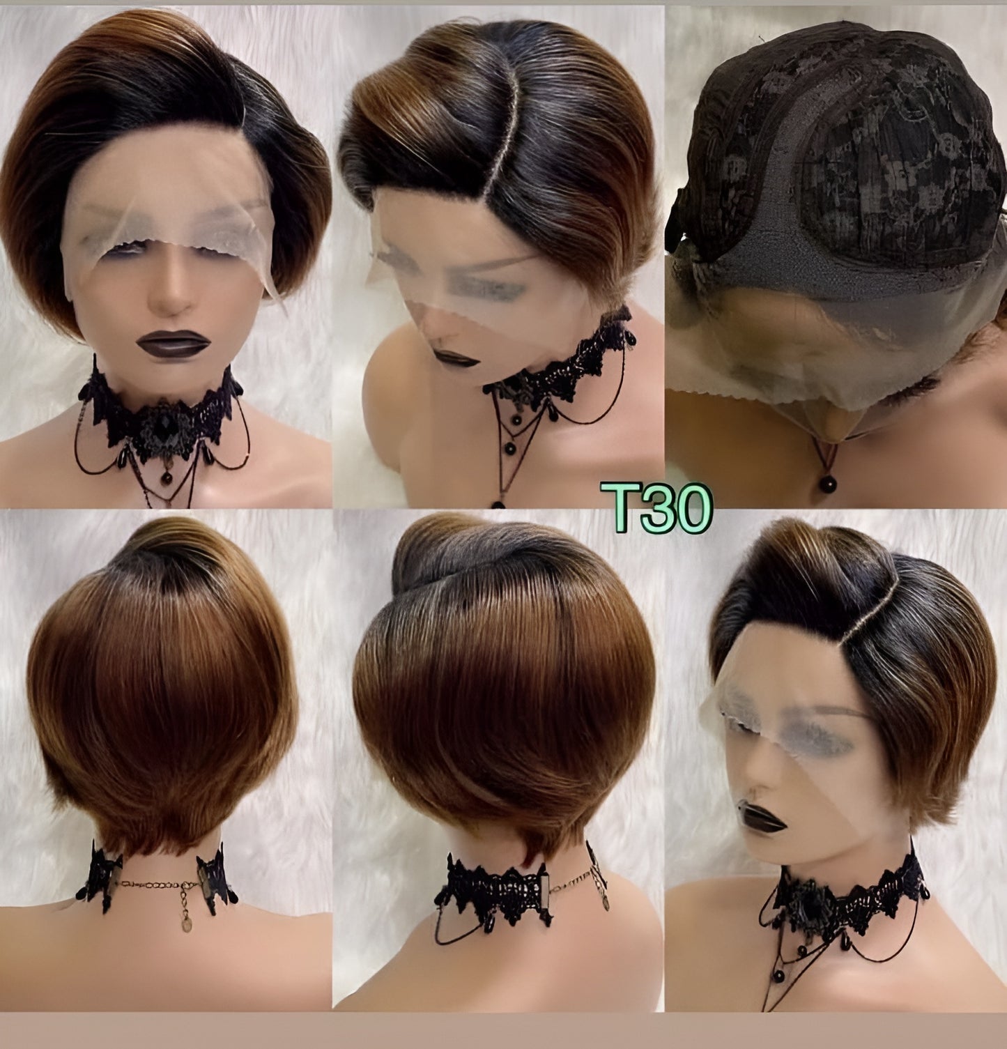 short dark brown pixie cut wig, dark brown pixie cut wigs with black roots