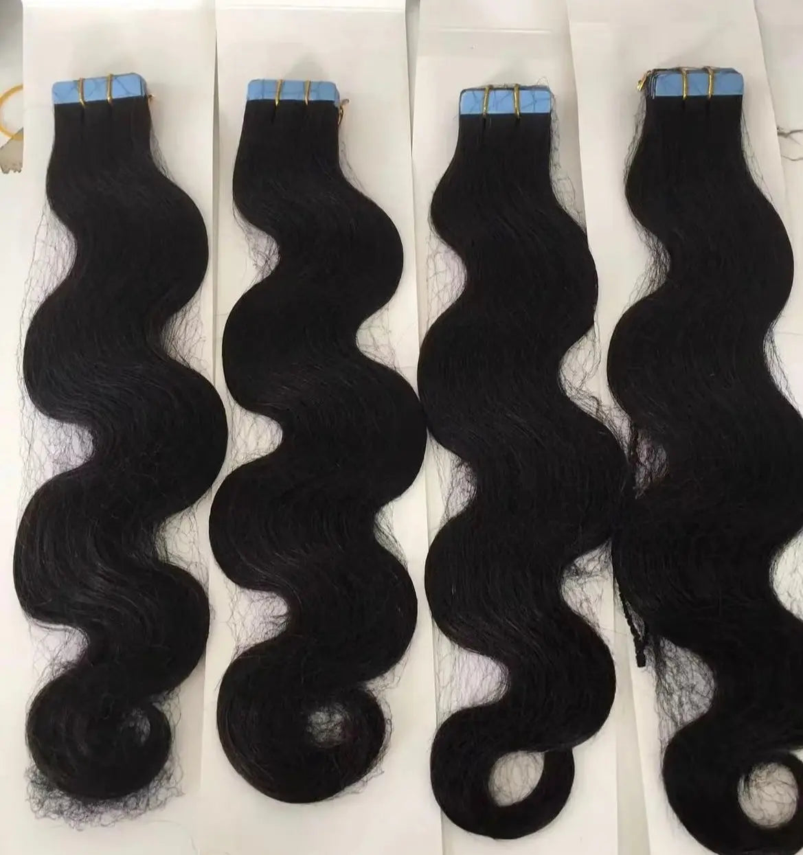 Virgin Indian Human Hair Tape / Stickers Extensions In Dubai - Natural Hair and Wigs