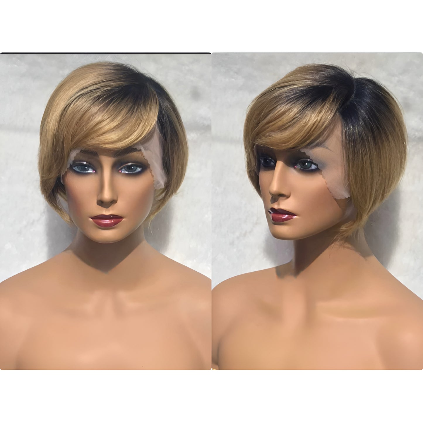 short brown wig female