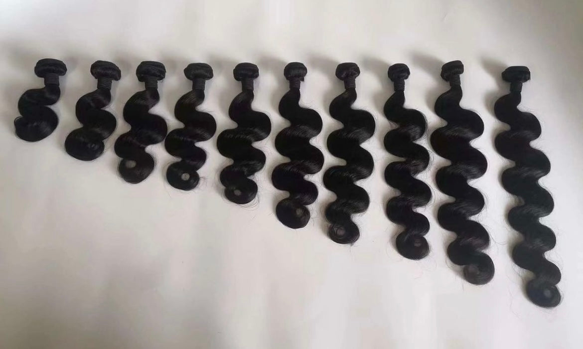 Virgin Indian Body Wives Boundless Human Hair Extensions In Dubai - Natural Hair and Wigs