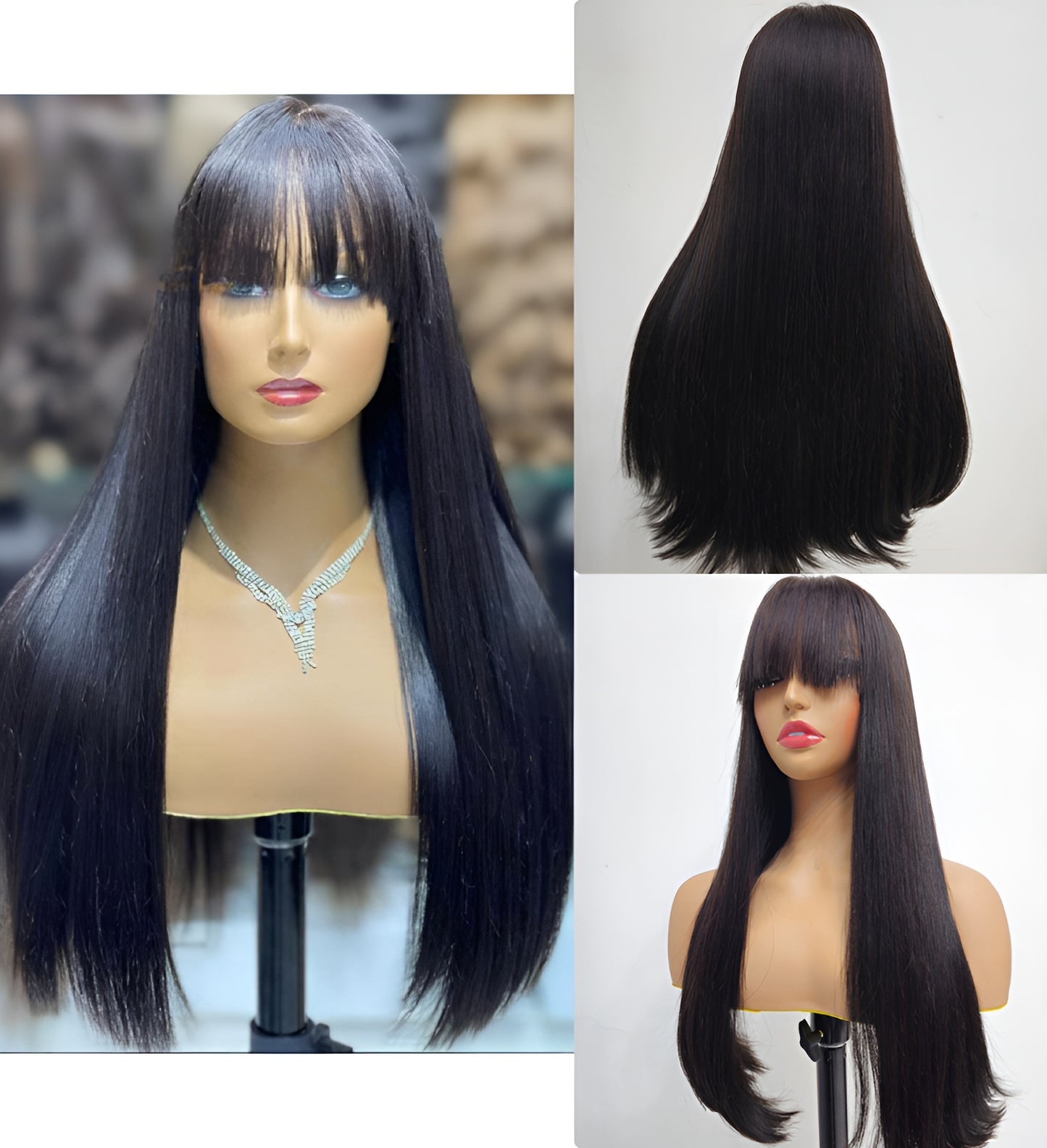 bang wig with lace, human hair fringe wig good quality, fringe wig near me