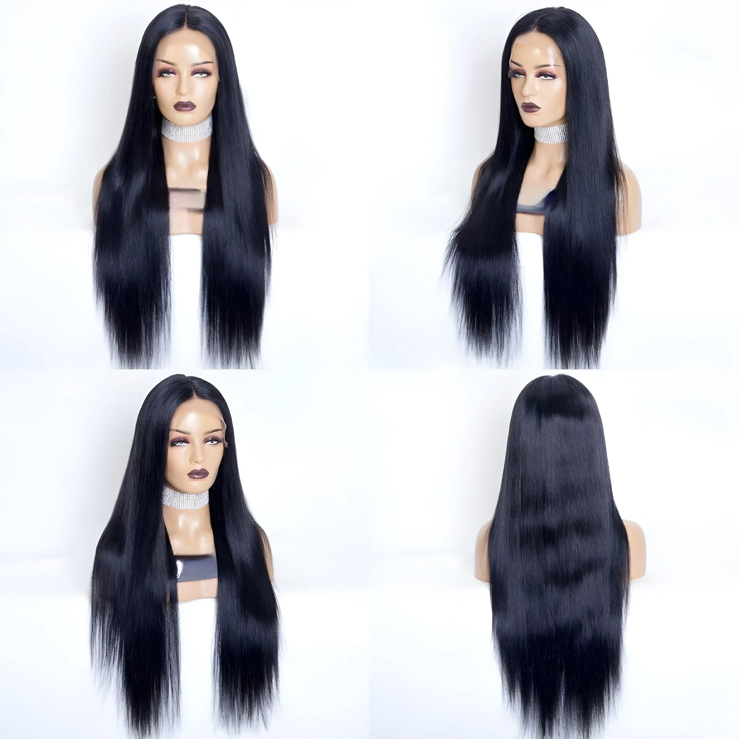 Indian Human Hair Front Lace Wig for Women Lace Front Wig Indian Hair - Natural Hair and Wigs