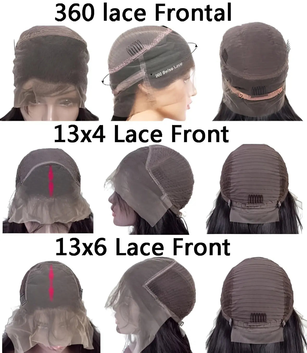 Indian Human Hair Front Lace Wig for Women Lace Front Wig Indian Hair - Natural Hair and Wigs