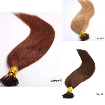 Keratin Extensions - Natural Hair and Wigs