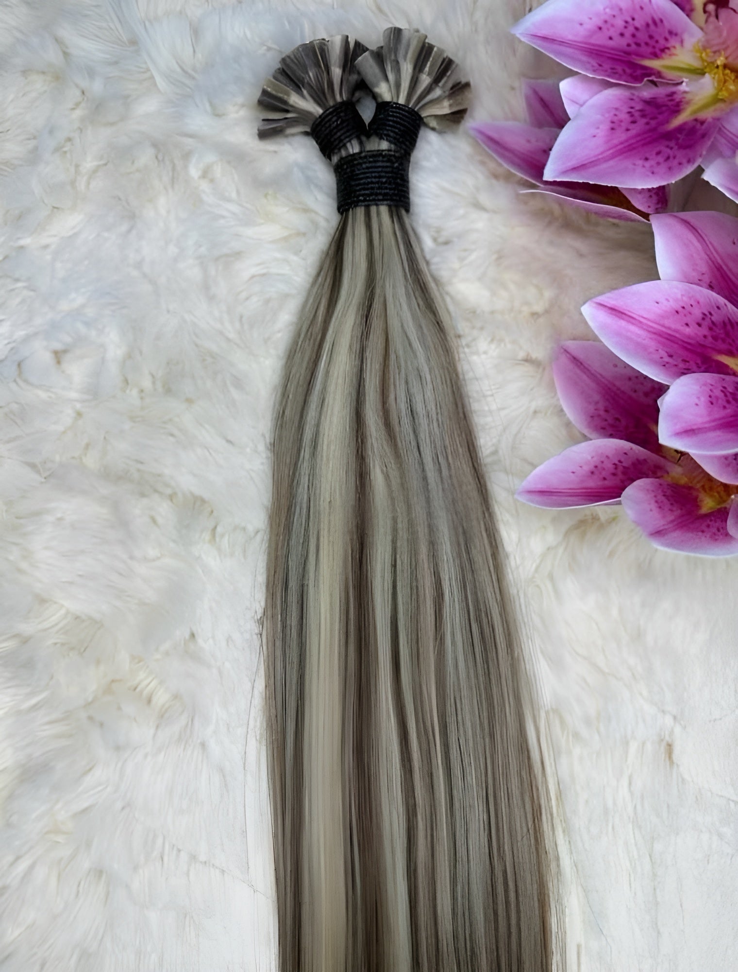Nail Tip Human Hair Extensions for Women Russian Hair Best Quality - Natural Hair and Wigs