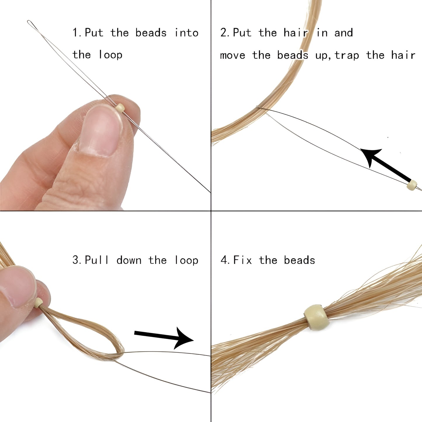 3.0mm Silicone Nano Rings Hair Extension Nano Beads Silicone Nano Ring