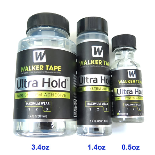 Walker Tape Ultra Hold Liquid Bond Glue Bottle with Brush for Wigs Dubai - Natural Hair and Wigs