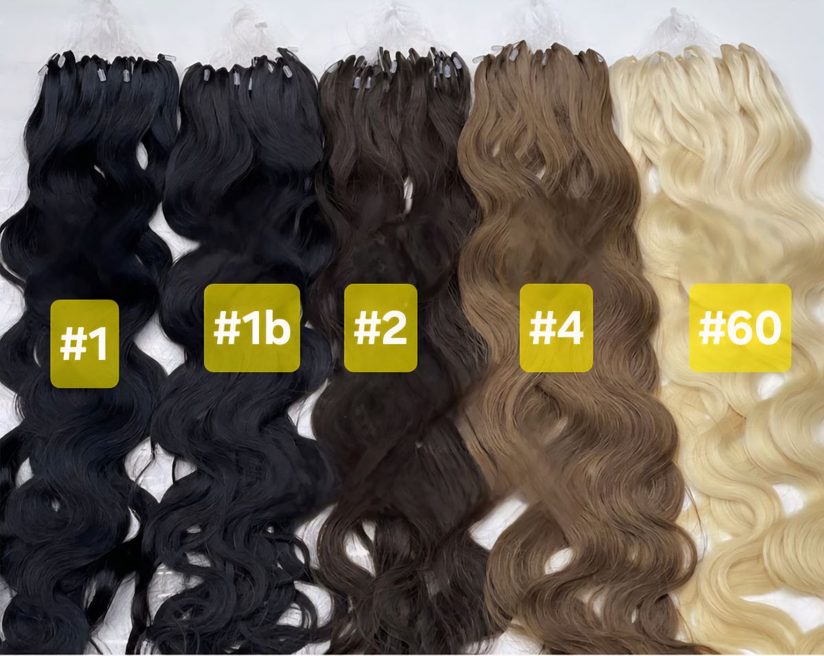 body wave micro loop hair extensions