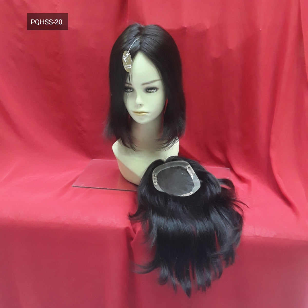 Human Hair Women's Topper Silk Base Russian Best Quality Natural Hair - Natural Hair and Wigs