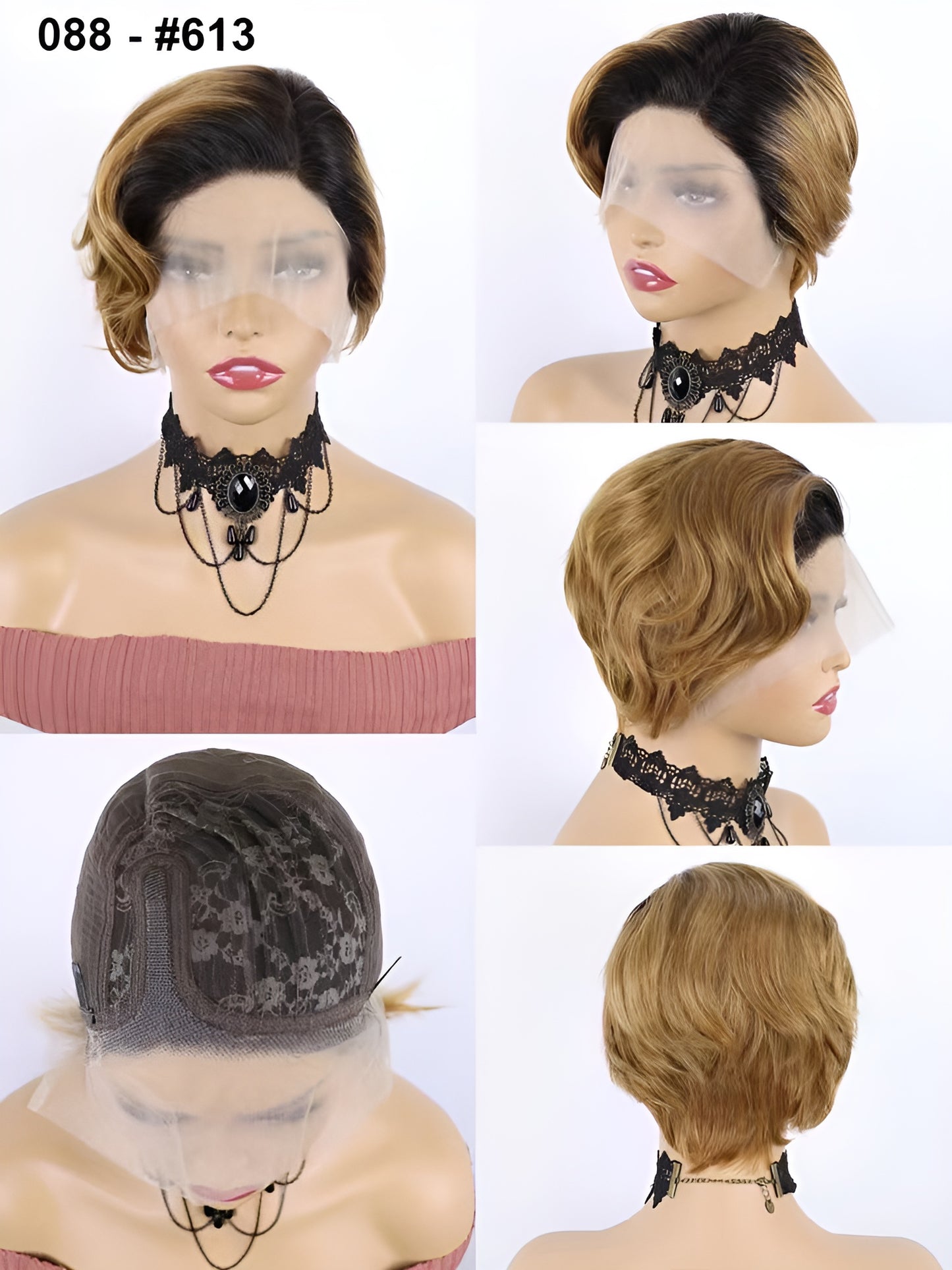 Human Hair Pixie Cut Wigs for Ladies Shot Wigs for Women Italian Hair