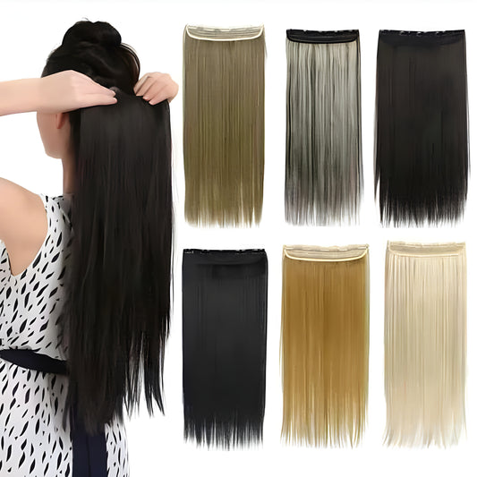 Affordable Clip in Extension Italian Human Hair Clips On Extensions - Natural Hair and Wigs