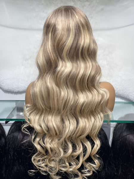 honey blonde highlight wig Natural Hair and Wigs