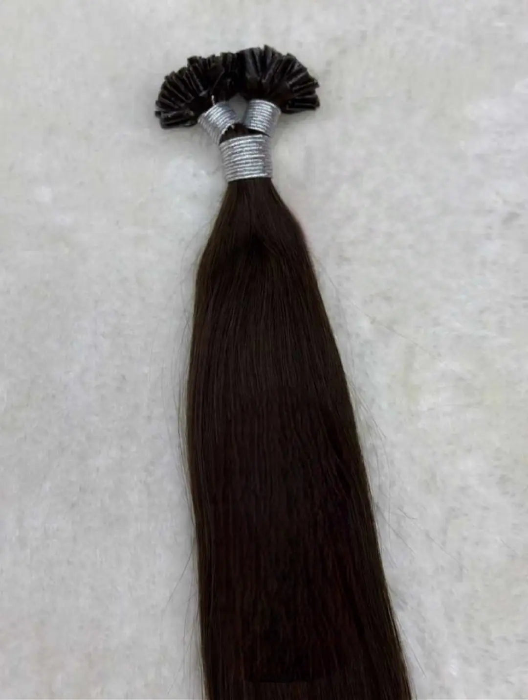 keratin bond hair extensions dark brown - Natural Hair and Wigs