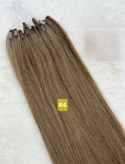 micro loop brown hair extensions UAE