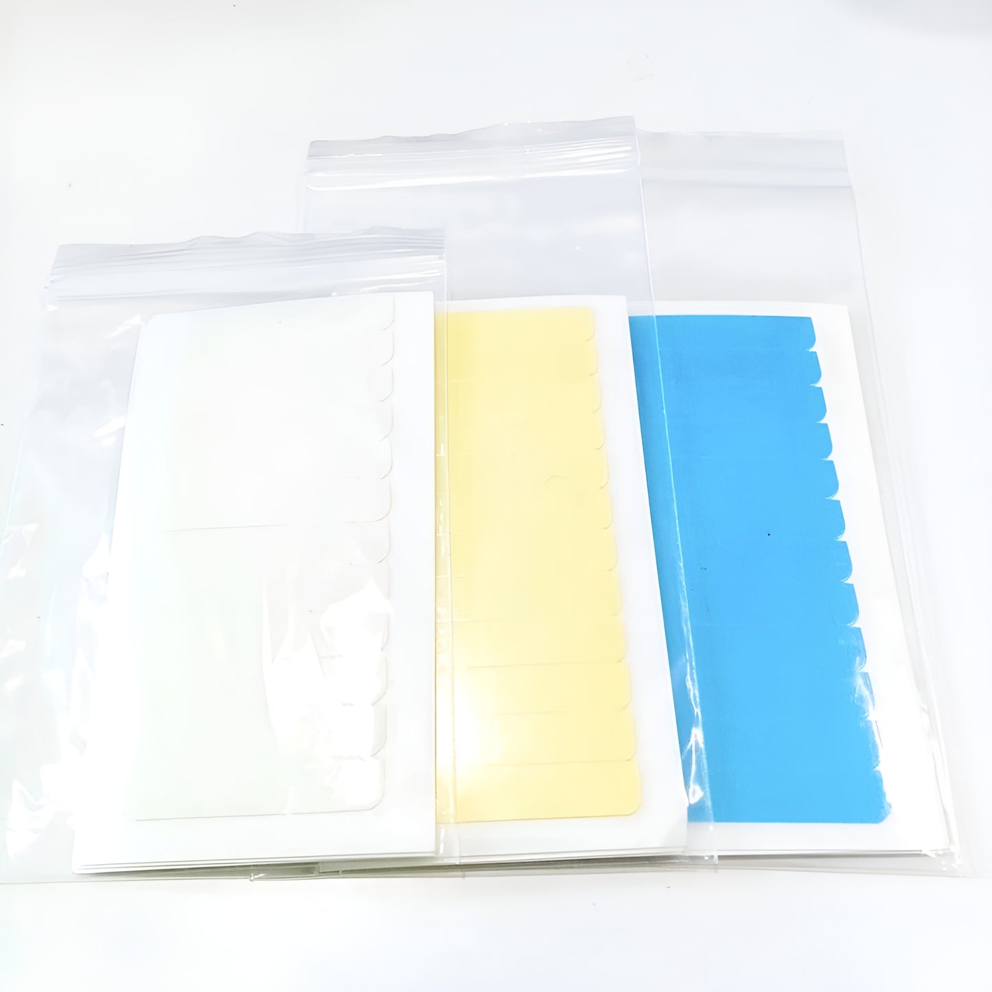 Hair Extension Tape Tabs, Double Sided Adhesive Extension Tapes for Replacement Transparent