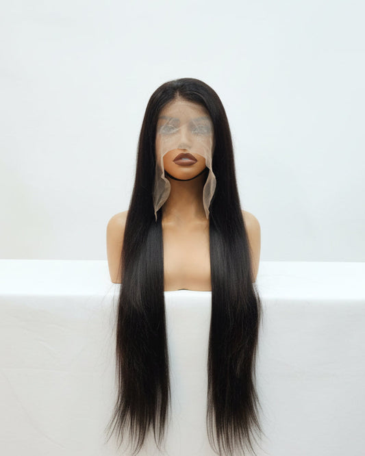 Natural Glueless Lace Front Wig | Peruvian Human Hair in Dubai