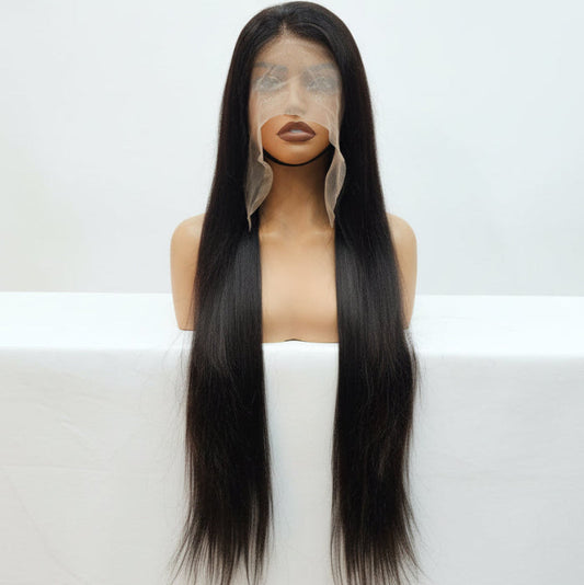 Natural Glueless Lace Front Wig | Peruvian Human Hair Wig Dubai