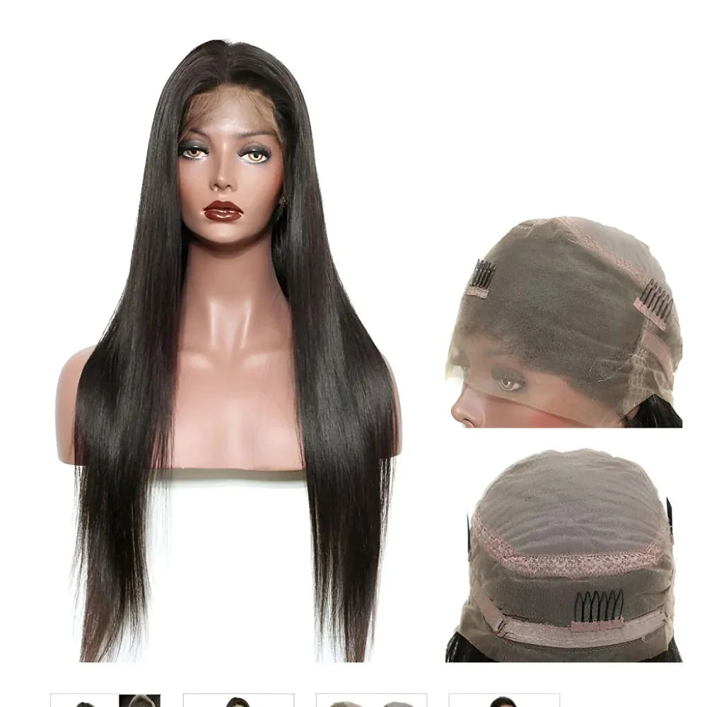 360 Human Hair Wig with Natural Hairline and Baby Hair