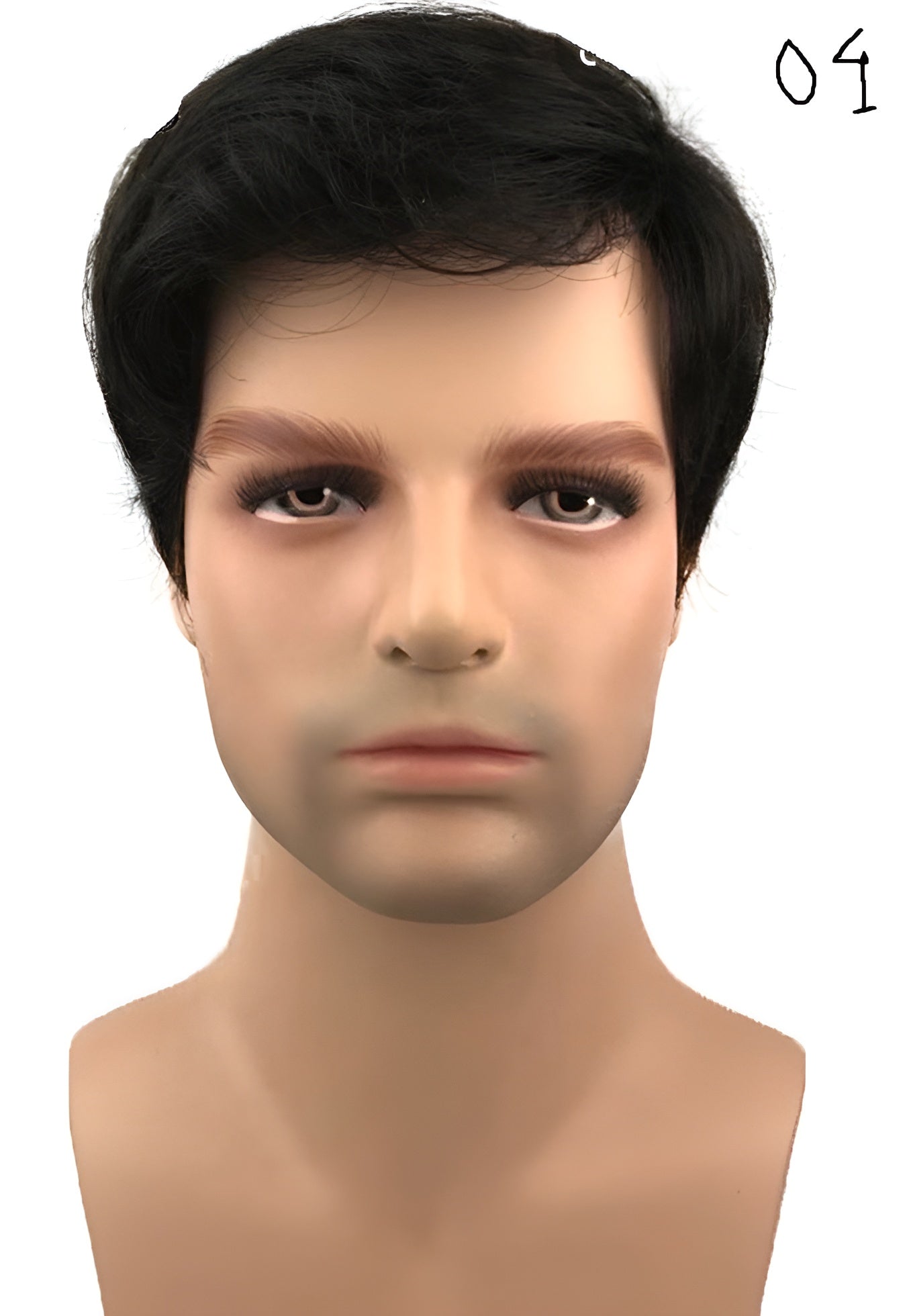 Hair Wig for Men Human Hair - Natural Hair and Wigs