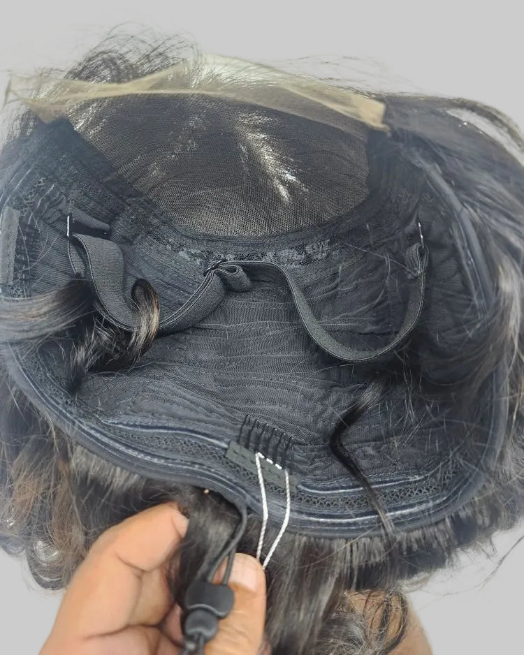 1B/30 Honey Caramel Highlight Wig. 
balayage wavy human hair wig uae. 
1b/30 body wave closure wig.  
